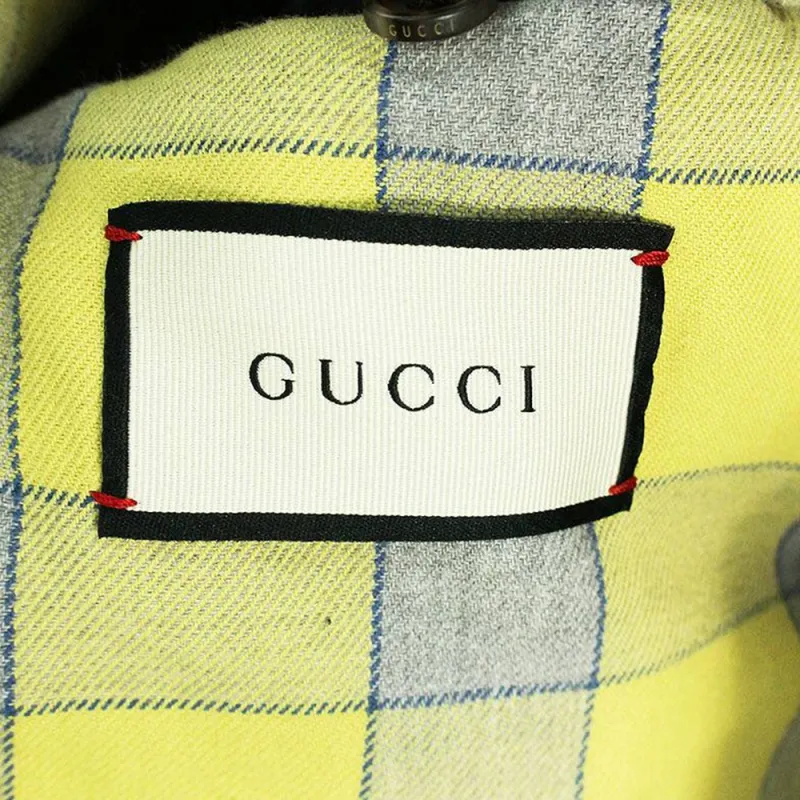 GUCCI Denim Jackets Men Blue-7