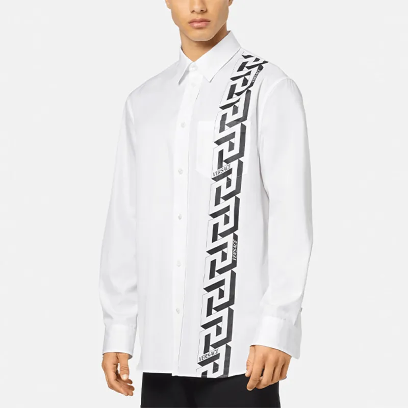 VERSACE Shirts Men White-1