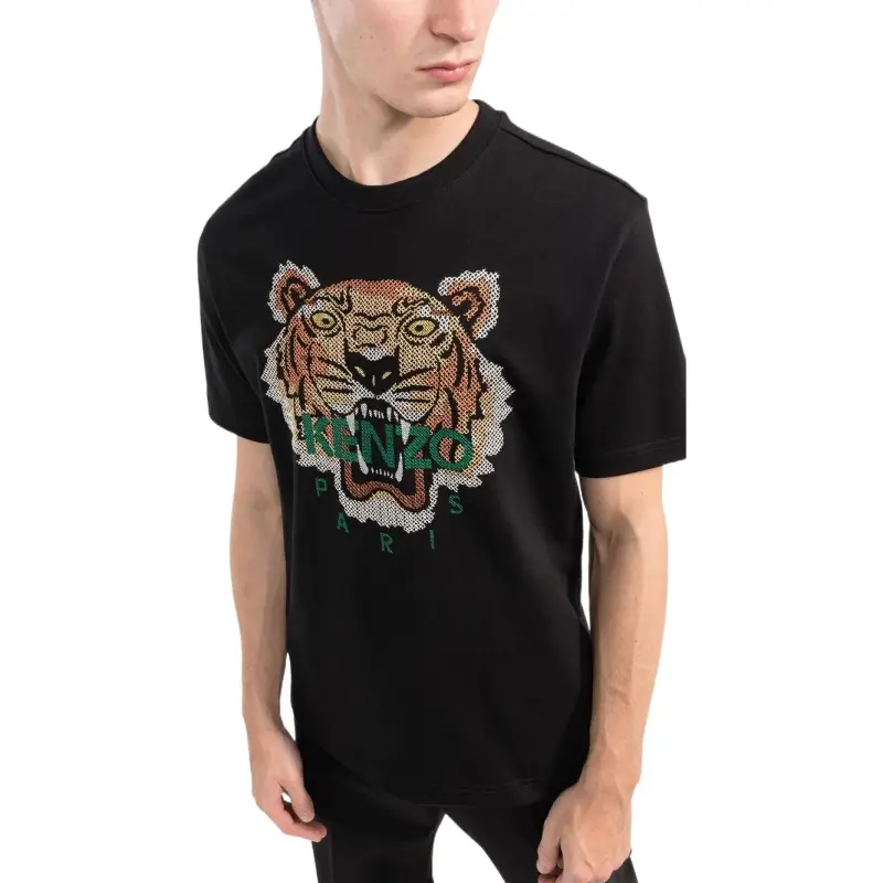 KENZO Classic Tiger Head FW22 T Shirt Men's Black-9