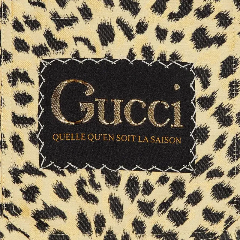 GUCCI Leopard Jacquard Shorts-4