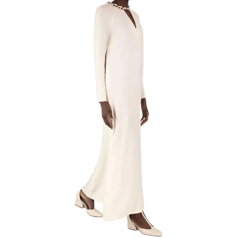 Zimmermann Luminosity Collection FW23 Long-Sleeved Dresses Women's Cream-3