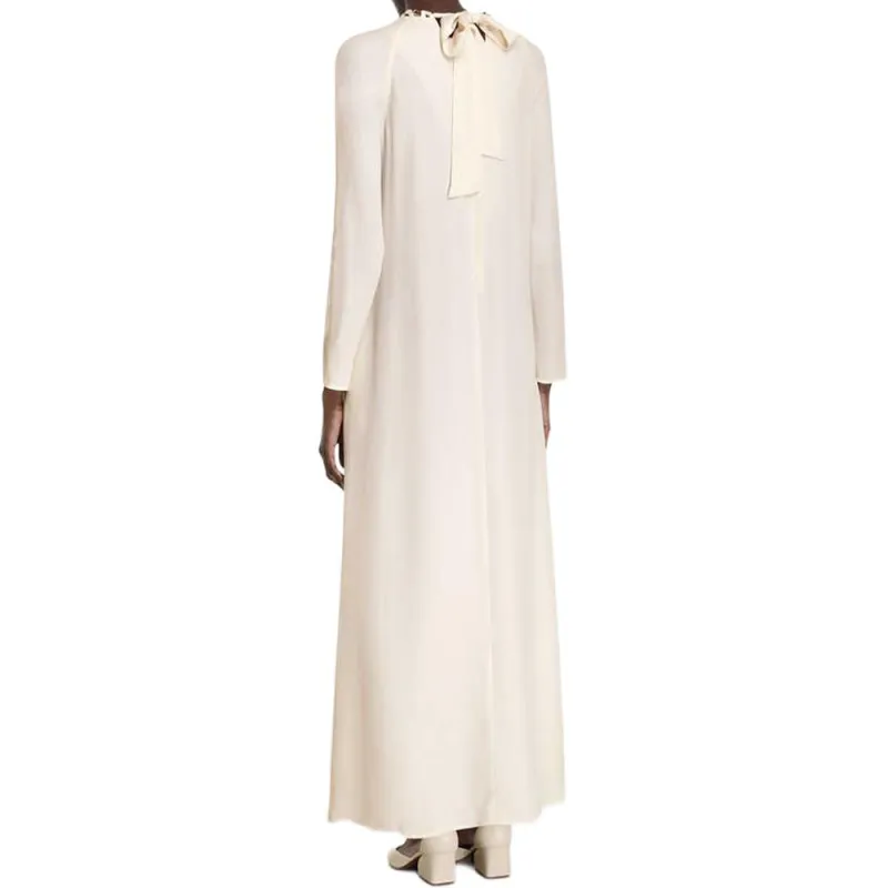 Zimmermann Luminosity Collection FW23 Long-Sleeved Dresses Women's Cream-2