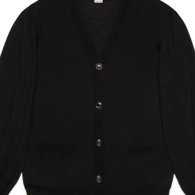 GUCCI Fine knit Wool Cardigan-5