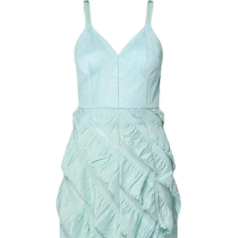 LOUIS VUITTON Mermaid Hem Flounce Gown-3