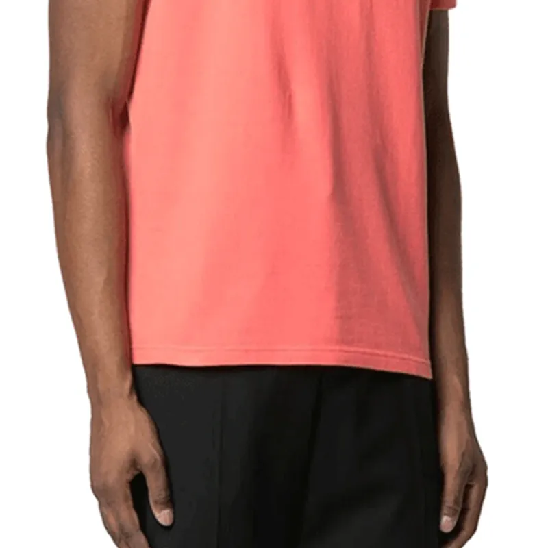 KENZO Polo Shirts Men Coral Pink-4