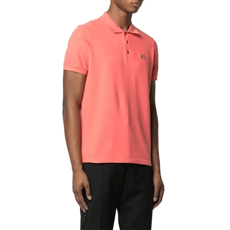 KENZO Polo Shirts Men Coral Pink-1