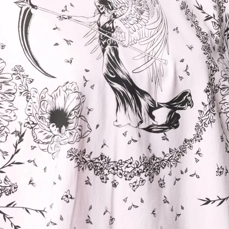 Givenchy Gothic Print Crewneck T Shirt-4