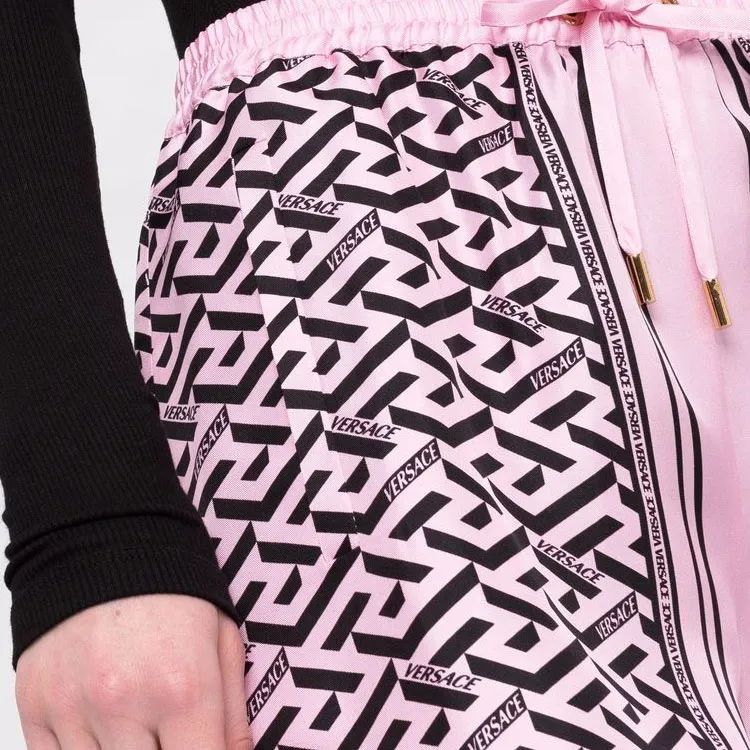 VERSACE SS22 Casual Shorts Women's Pink-4