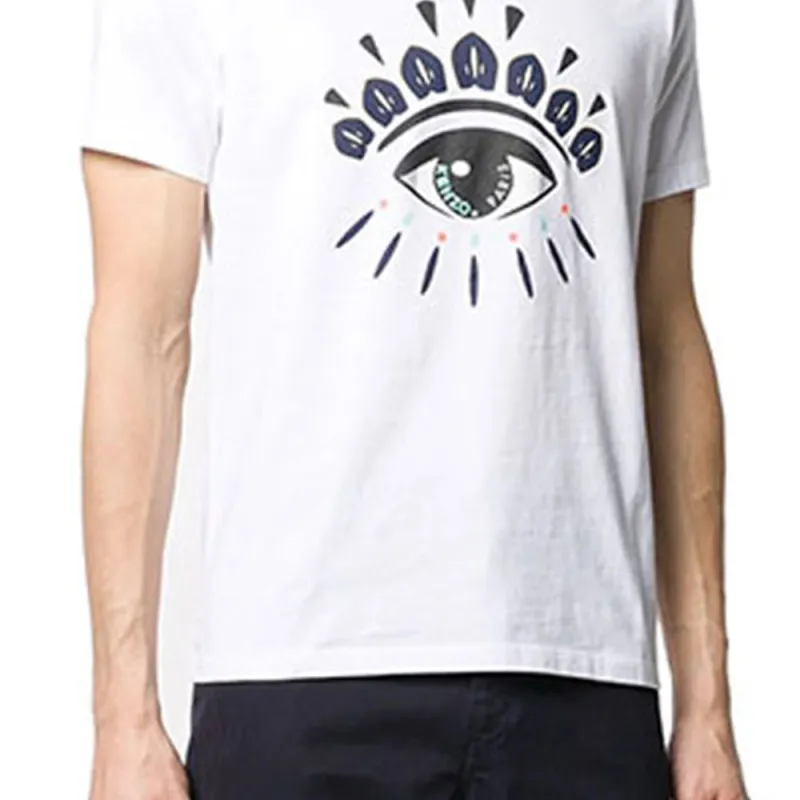 KENZO T Shirts Men White-5