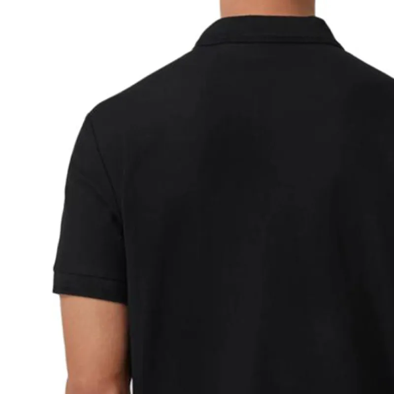 Burberry Monogram Motif Piqué Polo-4