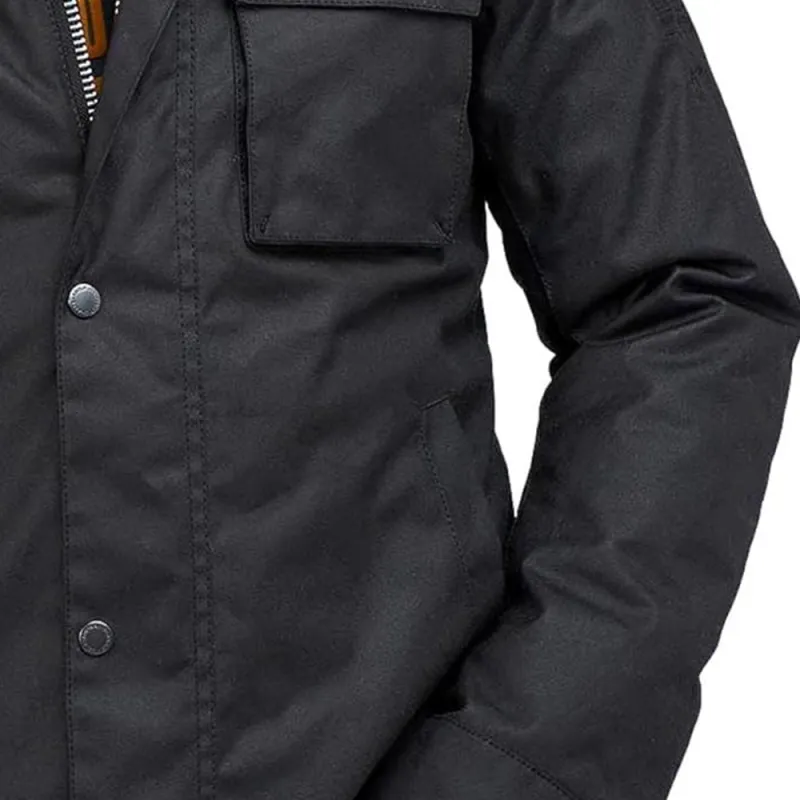 BARBOUR Wax-effect Field Jacket-6