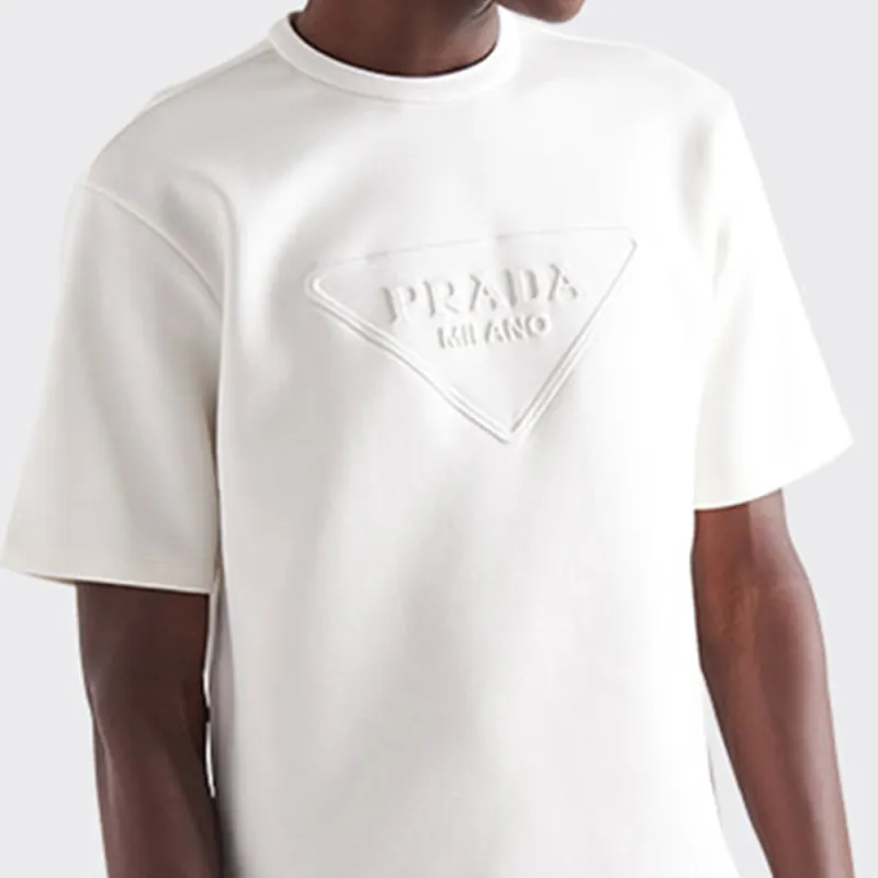 PRADA T Shirts Men White-2