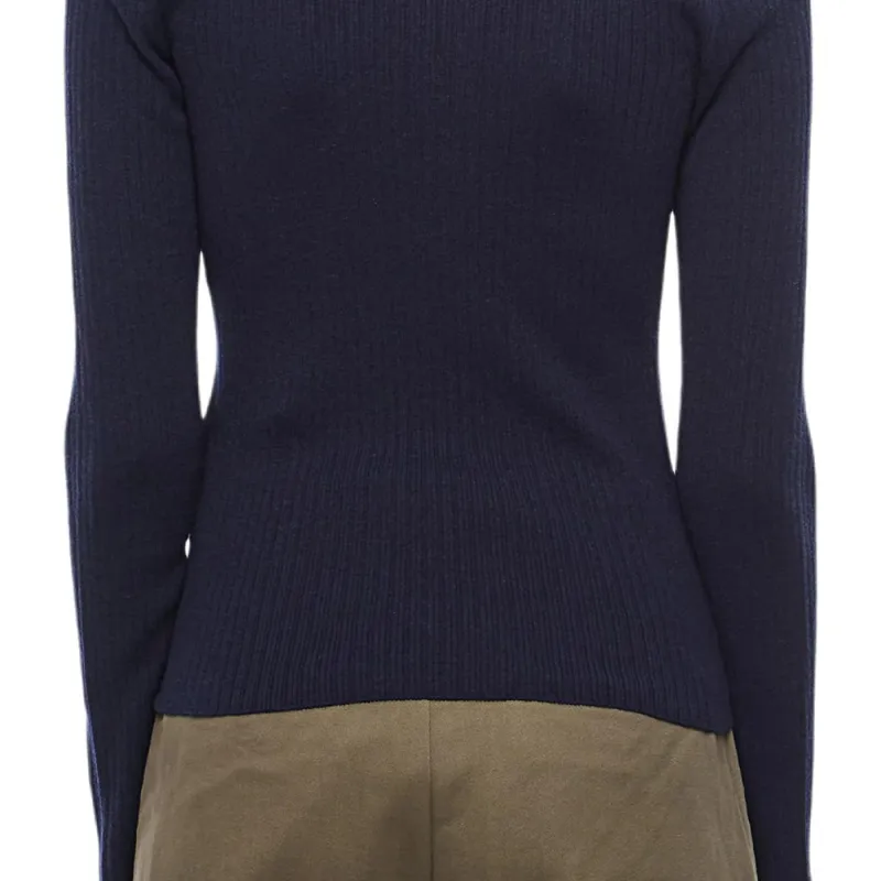 MaxMara V Neck Long Sleeved Top-6