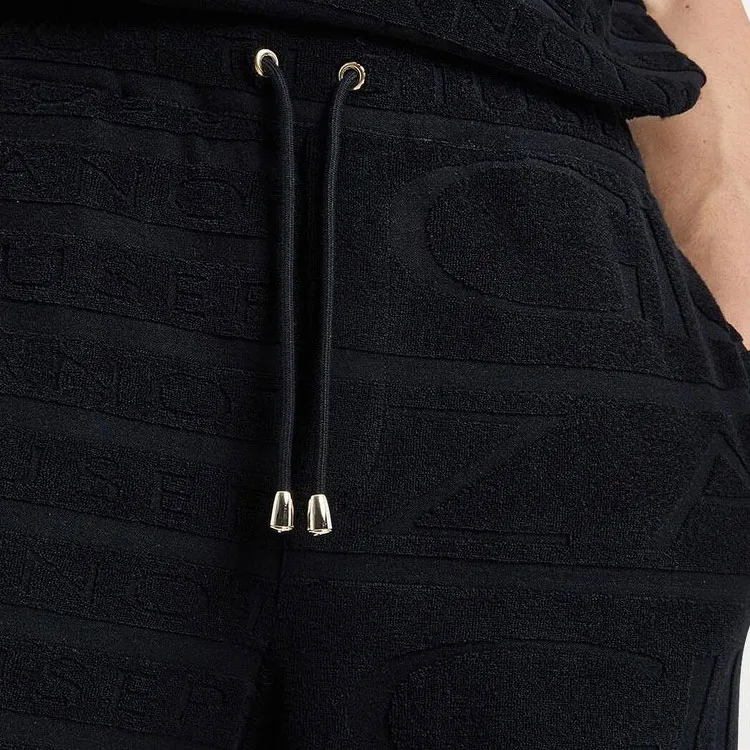 Giuseppe Zanotti Logo Terry-cloth Bermuda Shorts-4