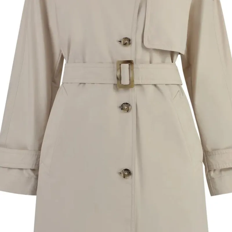 WOOLRICH Belted Button Up Trench Coat-3