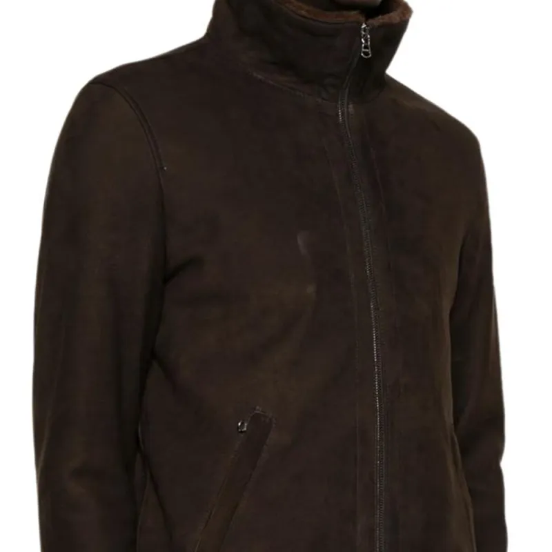 BARBA Dennis Shearling Jacket-5