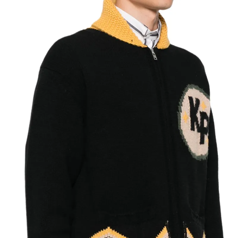KENZO Constellation Zipped Cardigan-5