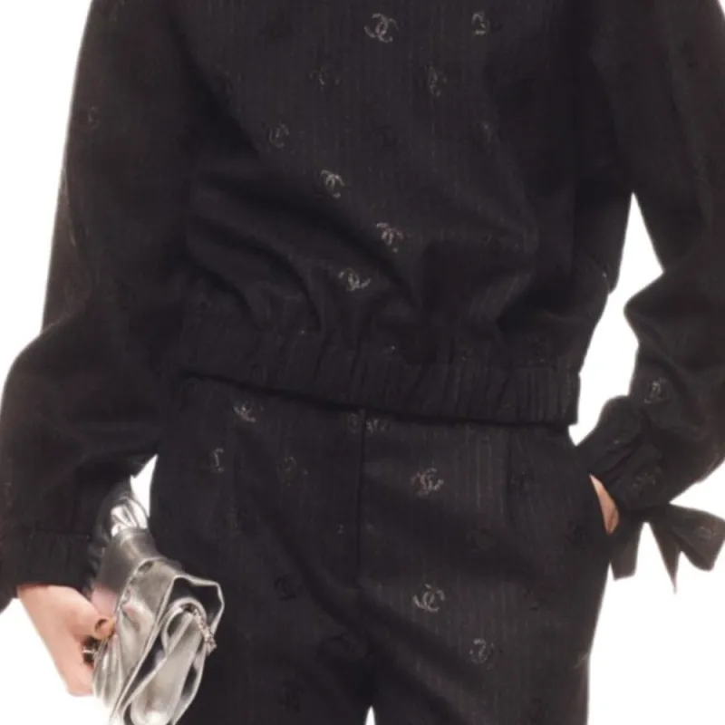 CHANEL FW24 Sweatshirt Women's Black-2
