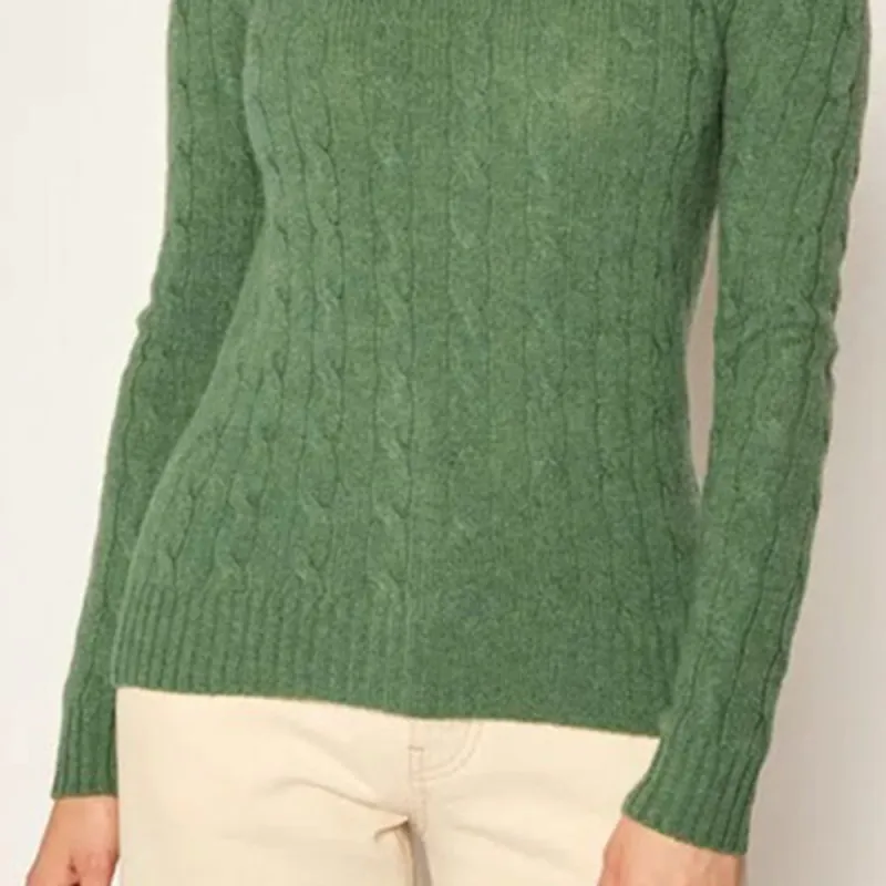 Polo Ralph Lauren Cashmere Sweaters Women's Green-6