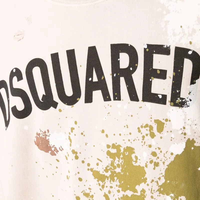 DSQUARED 2 Sweatshirts Men Nude-4