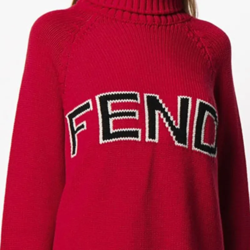 FENDI Sweaters Women's Red-6