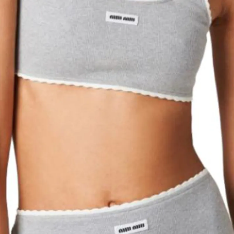 MIU MIU Sports Underwear Women's Gray-5