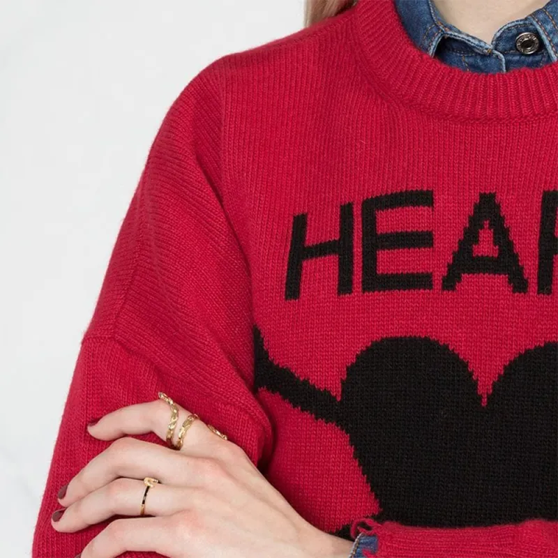 RED VALENTINO Sweaters Women's Red-4
