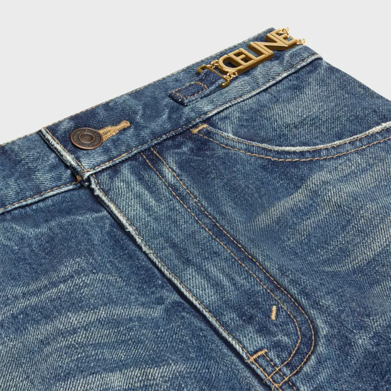 CELINE Jeans Women's Blue-3