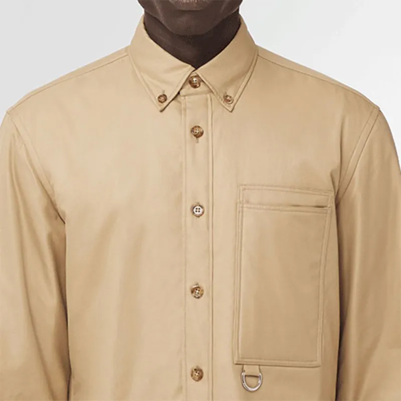 Burberry Shirts Men Baked Peach-3