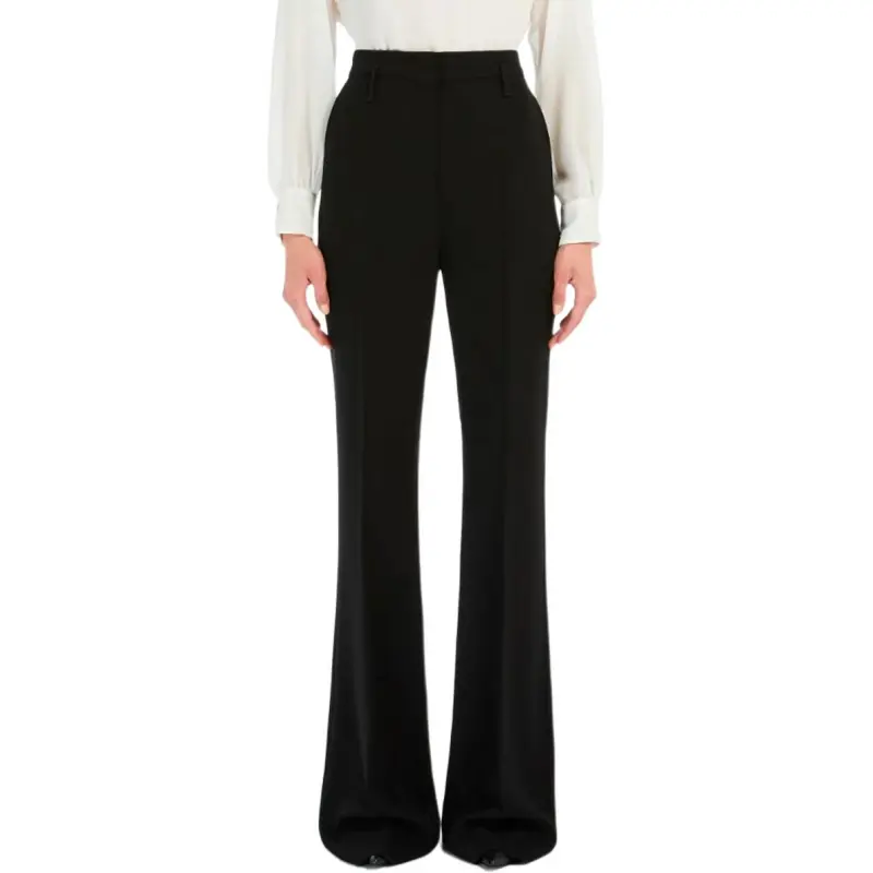 MaxMara Studio Casual Pants Women's Black-1
