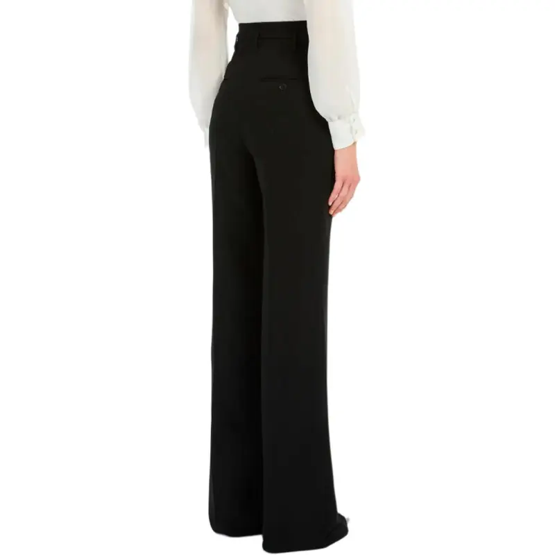 MaxMara Studio Casual Pants Women's Black-2