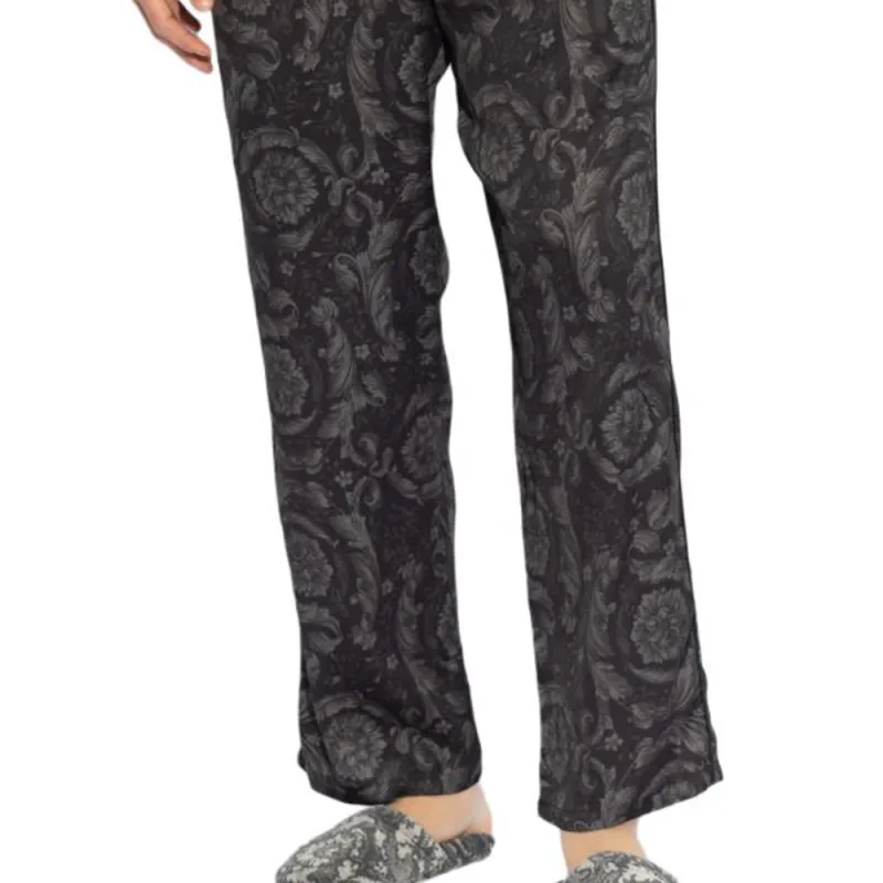 VERSACE Pattern-Printed Pyjama Trousers-5