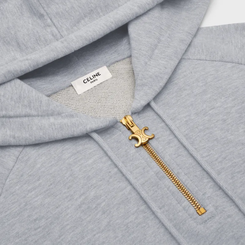 CELINE Sweatshirt Women's Light Gray-5