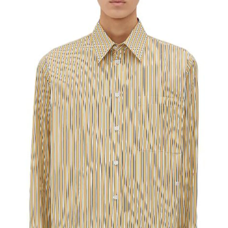 Bottega Veneta Shirt Men's Coffee-4