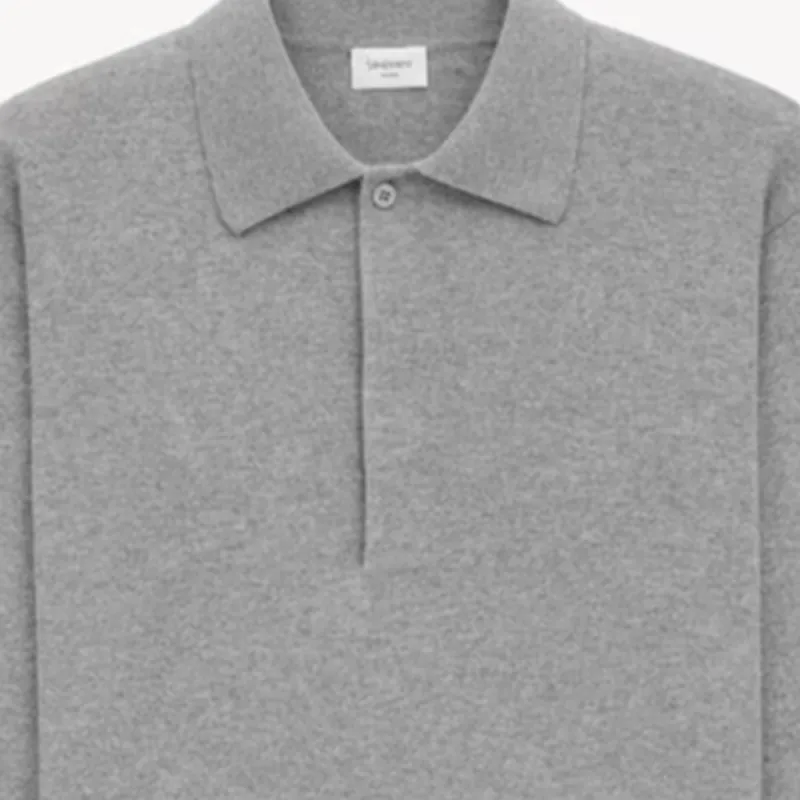 SAINT LAURENT Sweater Men's Gray-2