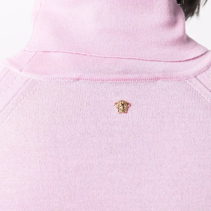 VERSACE Cashmere Sweaters Women's Pink-1