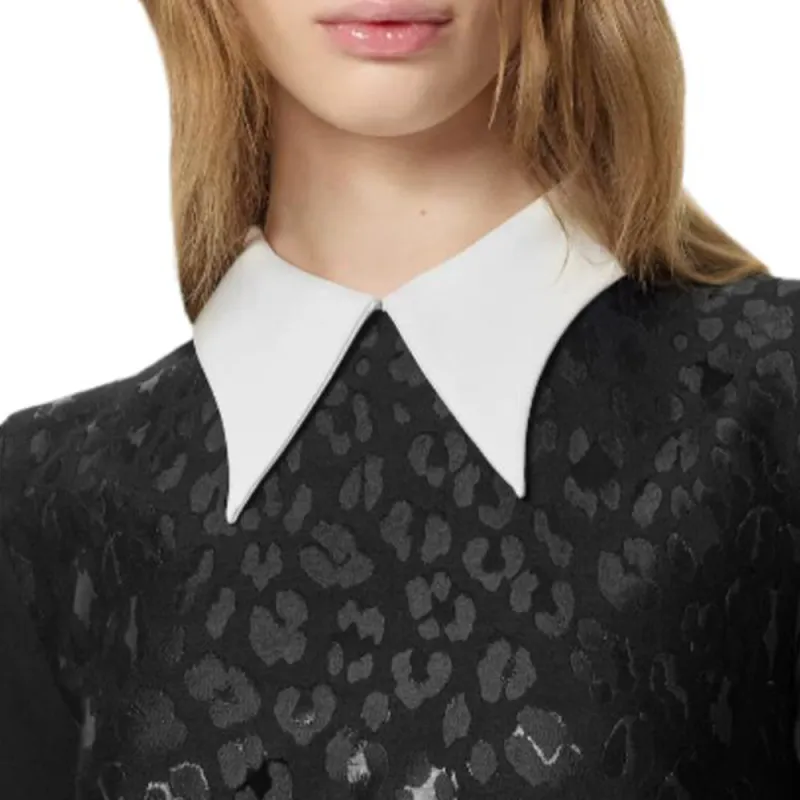 VERSACE Leopard print Mini Dress-4
