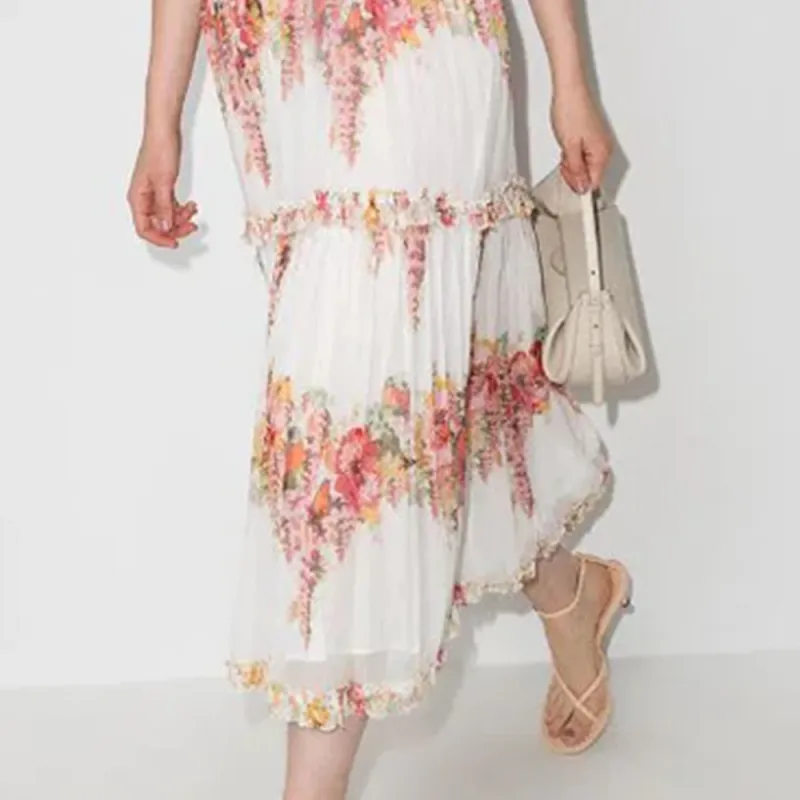 Zimmermann Sleeveless Dresses Women's White-2