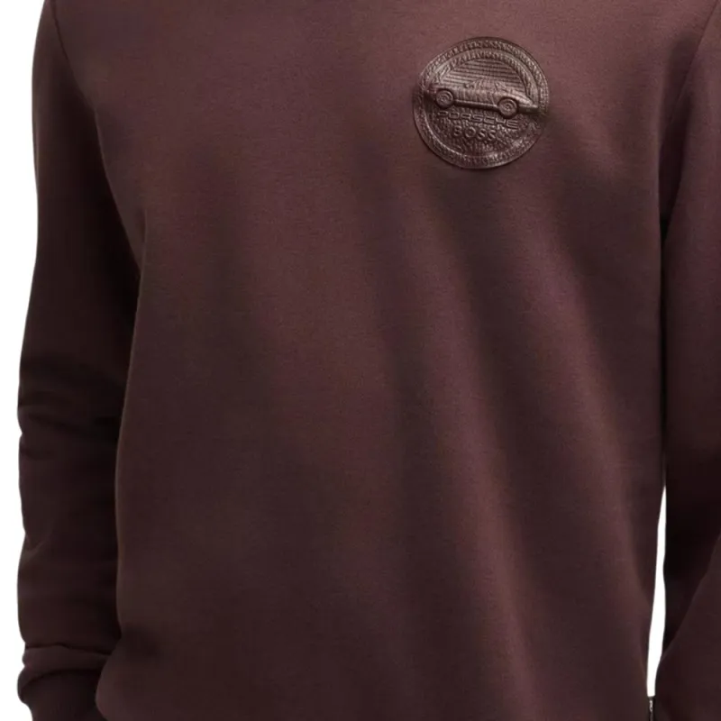 HUGO BOSS X Porsche Logo appliqué Sweatshirt-4