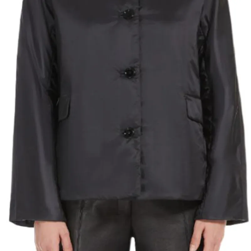 MaxMara Buttoned Long Sleeved Coat-4
