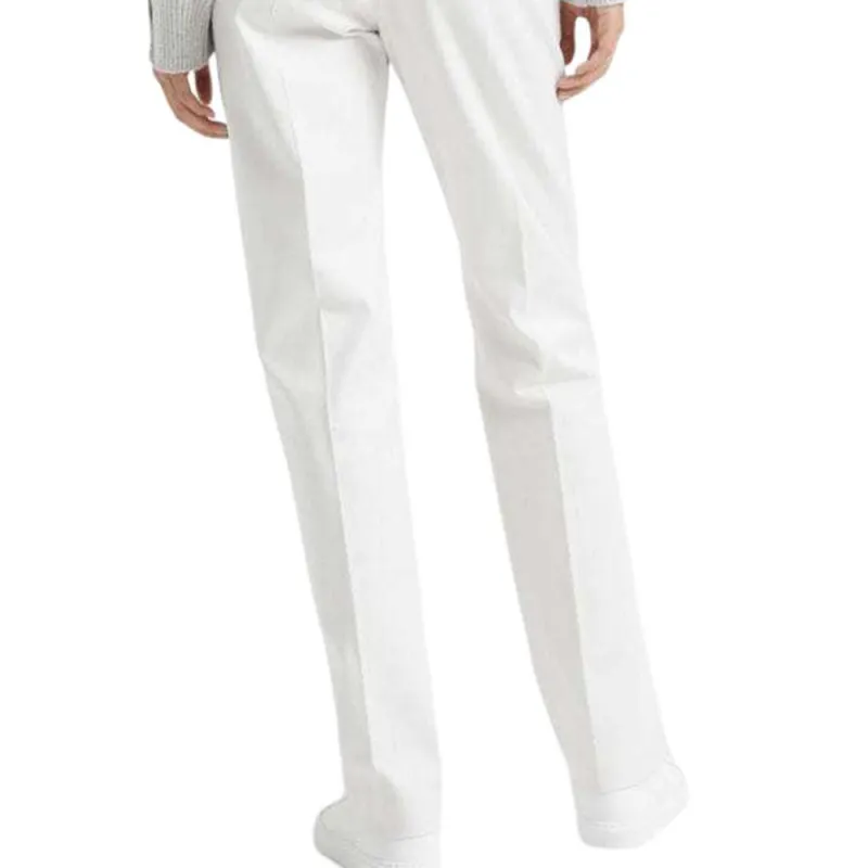 Brunello Cucinelli Monili Embellished Straight Leg Trousers-6