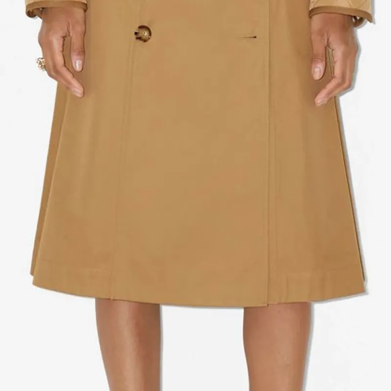 Burberry Belted waist Flared Skirt-5