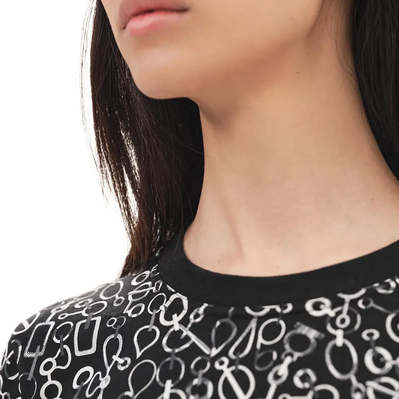 HERMES FW23 Regular T Shirt Women's Black-2