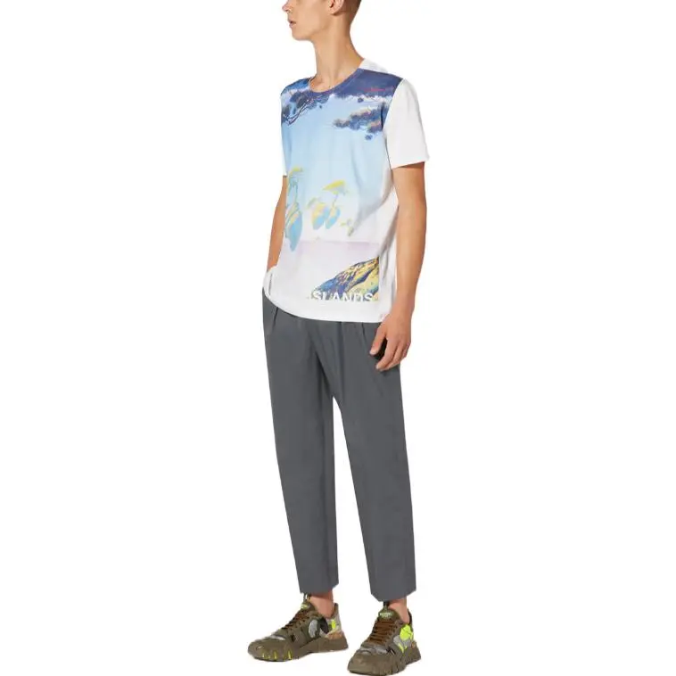 Valentino T Shirts Men White-2