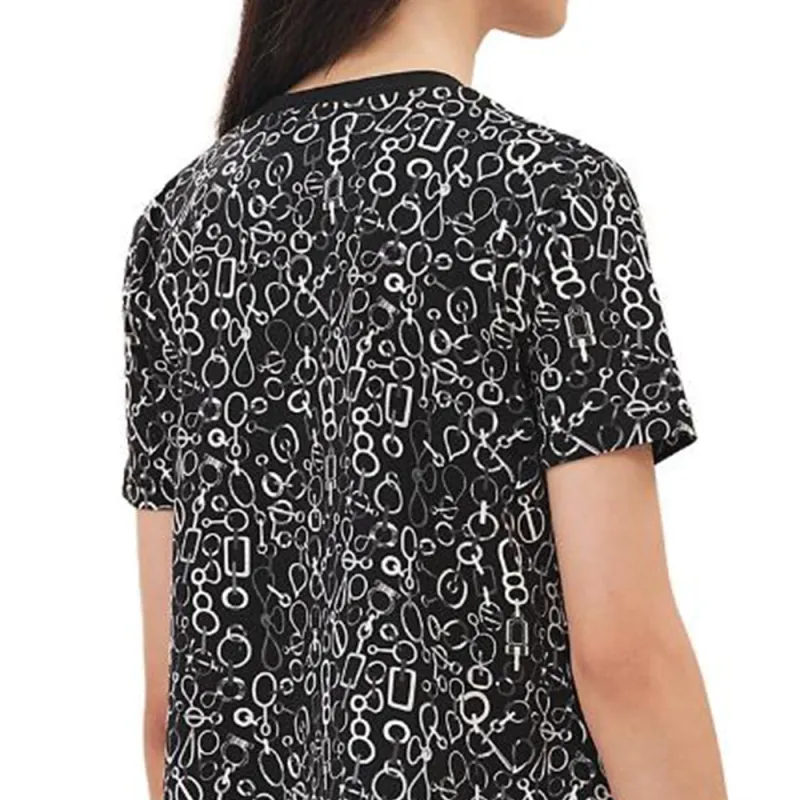 HERMES FW23 Regular T Shirt Women's Black-3