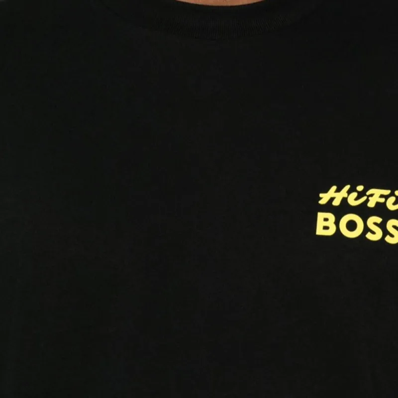 HUGO BOSS T Shirts Men Black-4