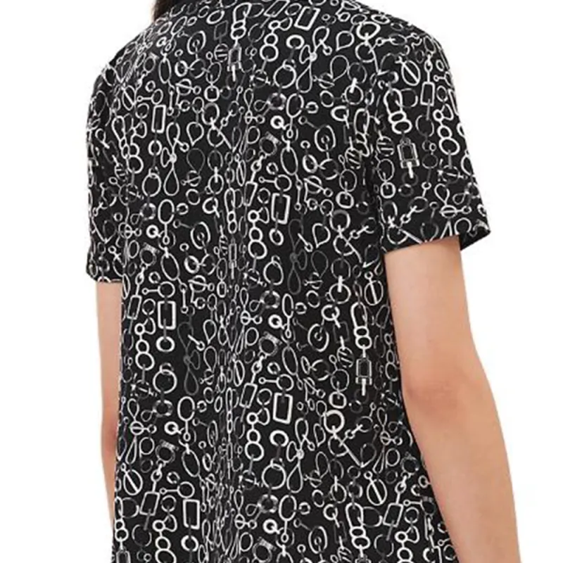 HERMES FW23 Regular T Shirt Women's Black-5