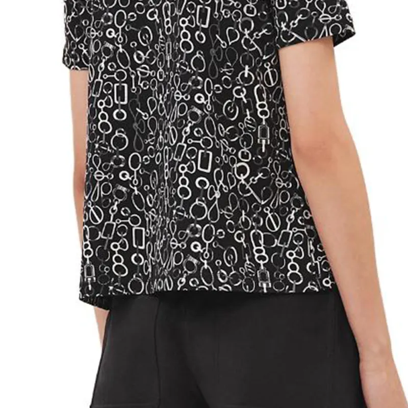 HERMES FW23 Regular T Shirt Women's Black-4