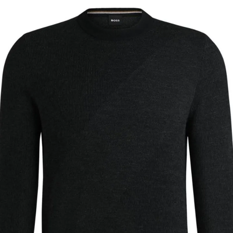 HUGO BOSS Crewneck Knitted Jumper-2