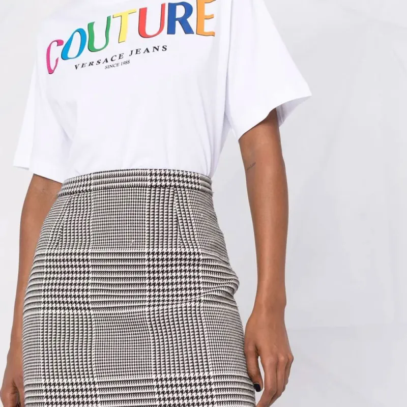 VERSACE JEANS COUTURE T Shirts Women's White-5